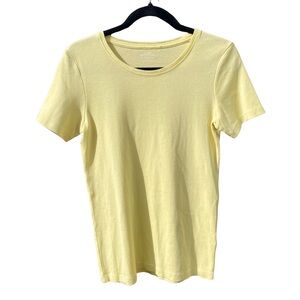 Northern Reflections | Butter Yellow Short Sleeve 100% Cotton T-Shirt